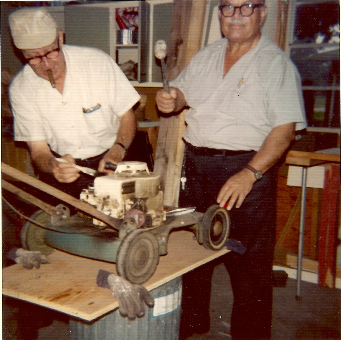 1970, Uncle Louis St. Aubin, Stan Maier.jpg
